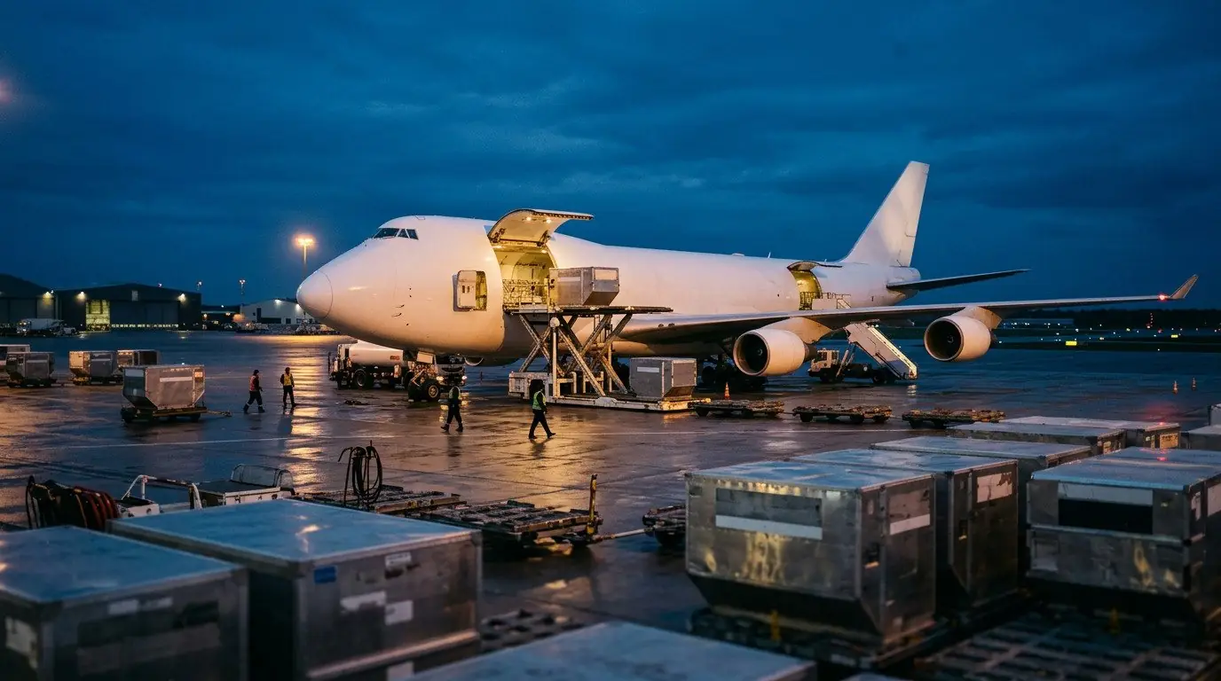 Direct freight to every major hub, daily